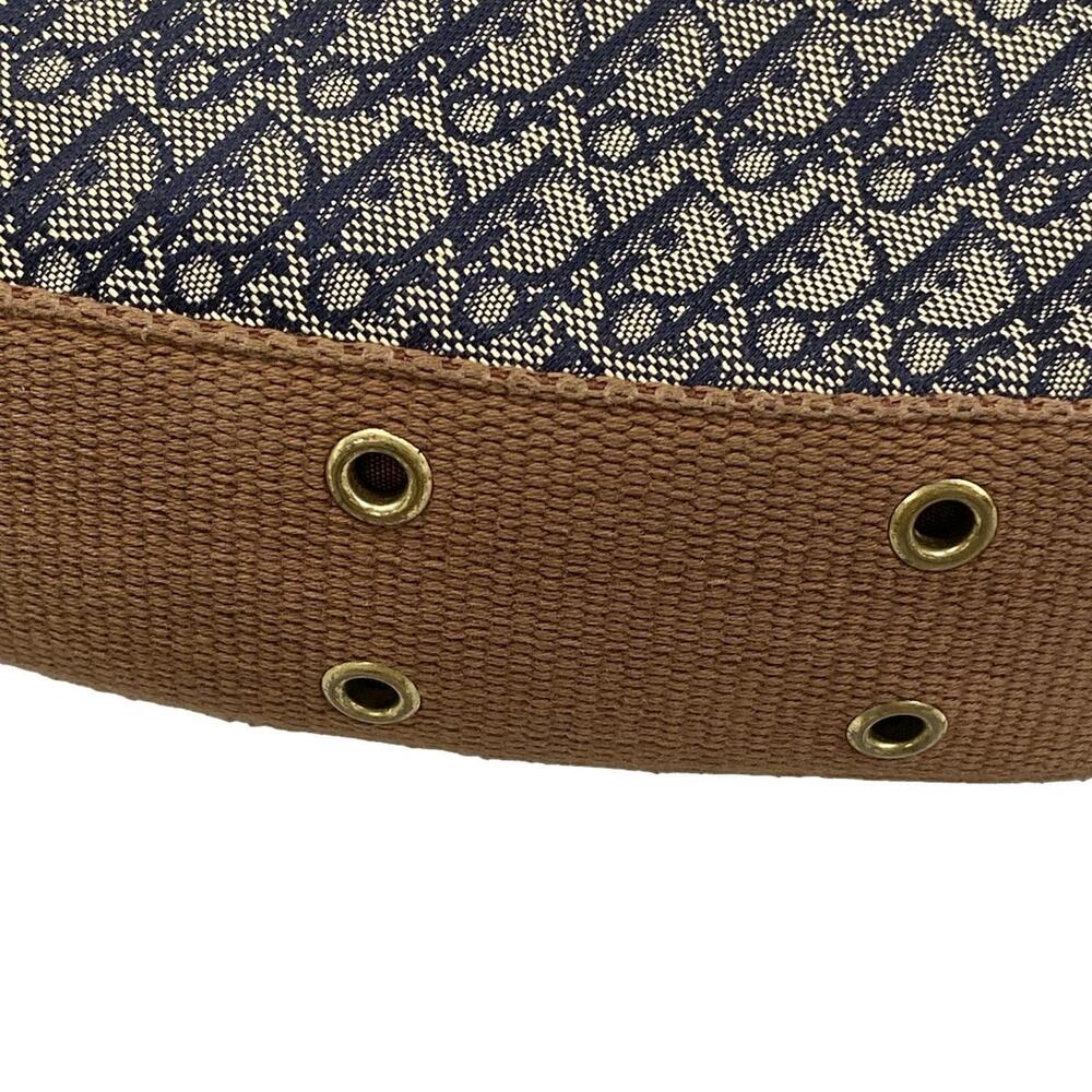 Christian Dior DIOR/ChristianDior Street Chic, Trotter Shoulder Bag Navy Cream - Picture 6 of 15